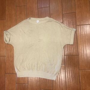Chico's Beige Knit Sweater